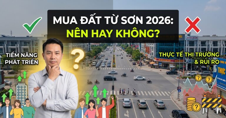 Có nên mua đất Từ Sơn 2026 không? Phân tích thẳng thắn