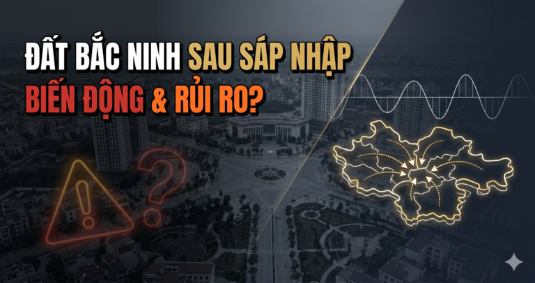giá đất Bắc Ninh sau sát nhập
