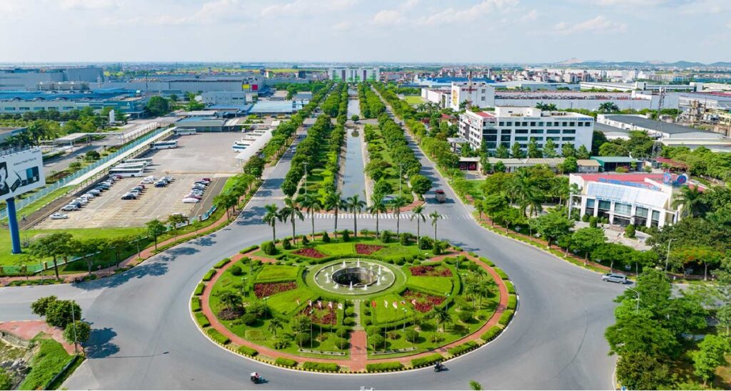 khu công nghiệp Yên Phong Bắc Ninh